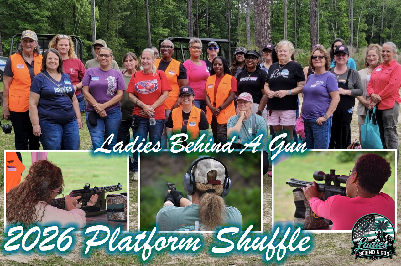 Ladies Behind A Gun Platform Shuffle: Inaugural All-Women Range Day Recap
